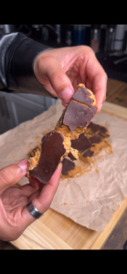 Peanut butter cup protein bars